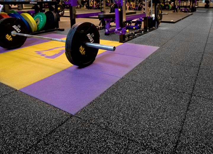 Piso de Caucho Ultra Heavy para Gimnasio